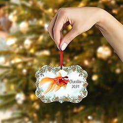 Veiltail Goldfish Christmas Ornament 2024