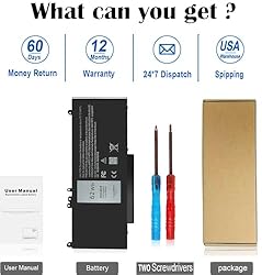 ZAYAUPVL Latitude E5570 Battery E5470 Battery 62Wh