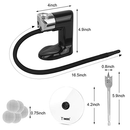 Smoking Gun Food Smoker Cocktails Smoke Infuser, Portable Handheld Indoor Cold Smoke Generator Tool for Meat, Drinks, BBQ, Cheese - Thumbnail 4