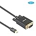 BENFEI Mini DisplayPort to VGA 10 Feet Cable, Mini DisplayPort to VGA Cable (Thunderbolt 2 Compatible) with MacBook Air/Pro, Surface Pro/Dock, Monitor, Projector