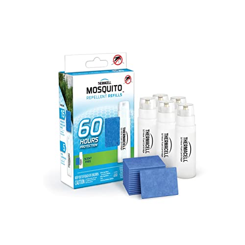 Thermacell Mosquito Repellent Refills; Compatible with Any Fuel-Powered Thermacell Repeller; Highly Effective, Long Lasting, No Spray, No Scent, No Mess; 15 Foot Zone of Mosquito Protection