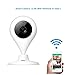 MiSafes 1280x720p HD C303-1 Mini Wireless Surveillance Camera with Microphone Speaker with 2 Way Talk & Remote Monitoring System for iOS & Andriod App, White