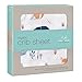 aden + anais organic crib sheet, into the woods