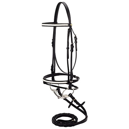 Bride de saut anatomique Exion Snaffle pour chevaux Djibouti