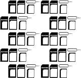 (10 Pack) New Nano Sim Card Adapter and Micro Sim