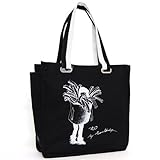 Baby Product Super Lover French Fries Shoulder Canvas Bag Black S6 Book