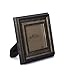 4x4 Picture Frame Brown Antique - Square Mount/Desktop Display, Instagram Prints Frames by EcoHome