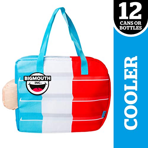 BigMouth Inc. Insulated Drink Holder, Holds 12 Cans, Novelty Cooler (Rocket Pop)