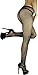 ToBeInStyle Women’s Sexy Vibrant Fine Classic Fishnet Full Footed Pantyhose - Black - One Size Regular