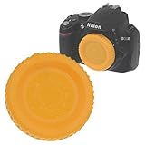 Fotodiox Designer Body Cap for Nikon F (Yellow)