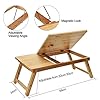 Harcas-Bamboo-Laptop-Stand-for-Desk-Notebook-Table-Foldable-and-Portable-Design-Adjustable-Height-and-Viewing-Angle-Can-Be-Used-as-a-Breakfast-Tray-or-Drawing-Table-Perfect-for-156-inch-Laptops Harcas Bamboo Laptop Stand for Desk. Notebook Table Foldable and Portable Design. Adjustable Height and Viewing Angle…