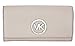 MICHAEL Michael Kors Fulton Carryall Wallet (pearl grey)