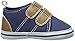 Luvable Friends Unisex Baby Crib Shoes, Blue Hook, 0-6 Months