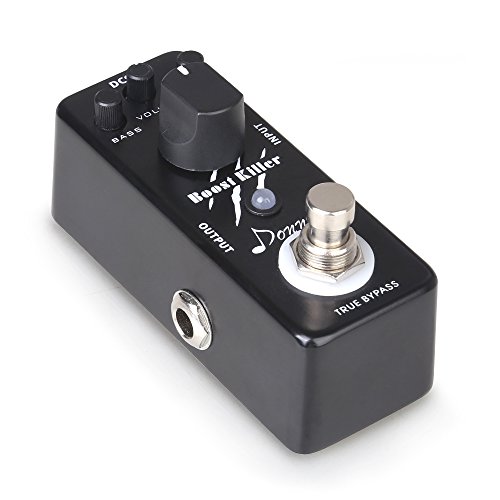 Donner True Bypass Boost Killer Guitar Effect Pedal Rich Distortion Sound Donner True Bypass Boost Killer Guitar Effect Pedal Rich Distortion Sound
