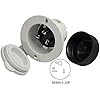 Conntek-NEMA-5-20P-20-Amp-125V-Charger-Inlet-with-White-Cover