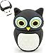 16GB Cute PVC Owl USB Flash Disk (Gray)