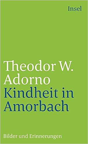 Kindheit In Amorbach Bilder Und Erinnerungen Insel Taschenbuch Amazon De Pabst Reinhard Adorno Theodor W Bucher