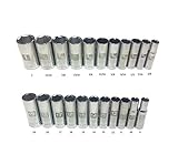 Craftsman Laser Etched Easy Read 22 Piece SAE Metric 3/8” Drive 6 Point Deep Well Socket Set