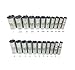 Craftsman Laser Etched Easy Read 22 Piece SAE Metric 3/8