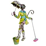 Kurt Adler Alley Cats Resin Go Go Mopping Table Piece, 8-Inch