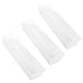 InterDesign Sierra Kitchen Drawer Organizer for Silverware, Spatulas, Gadgets - 3" x 12" x 2", Set of 3, Clear primary