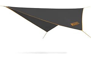 Bear Butt Hammock Rain Fly & Camping Tarp - 11 x 9 ft Hammock Tarp Rain Fly for Hammock Camping - Easy to Set Up Tent Tarp for Tent Camping - Waterproof Camping Tarp - Ultralight Backpacking Tarp