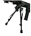 JINSE Tactical Bipod 6- 9 Inches Adjustable Folding Spring Return with Adapter