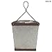 Hobby Lobby Galvanized Metal Slotted Vented Tin Olive Bucket Wall Pocket with Hanger Works For Plants