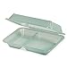 G E T ENTERPRISES LLC G.E.T. 2 Compartment Jade Polypropylene Eco-Take Out Container - 10