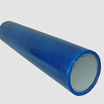 2 Rollen Fensterschutzfolie. (500m x 100 Meter. Blau). Glasschutzfolie. Displayschutz. Fensterfolie. Schutzfolie.