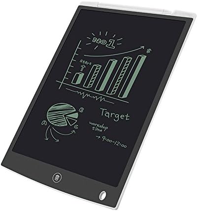 LCD Writing Tablet 12 Inch CHAOCHI Electronic Drawing Board eWriter Digital Toddlers Sketch Pad Erasable Toys, Birthday Gift for School Students Kids Doodle, Home Office Speech Difficulties Use, White