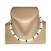 Puka Shell Necklace White and Black Chips Men's & Ladies' Choker Surfer Hawaiian Jewelry Shell Surf Puca Beads 18