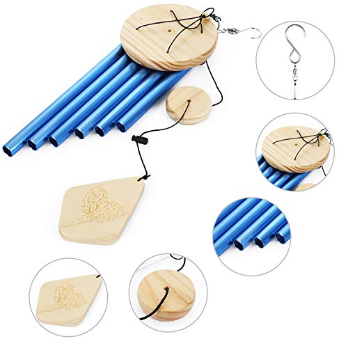 Lemecima Premiere Grande Tunes Windspiel, Blau