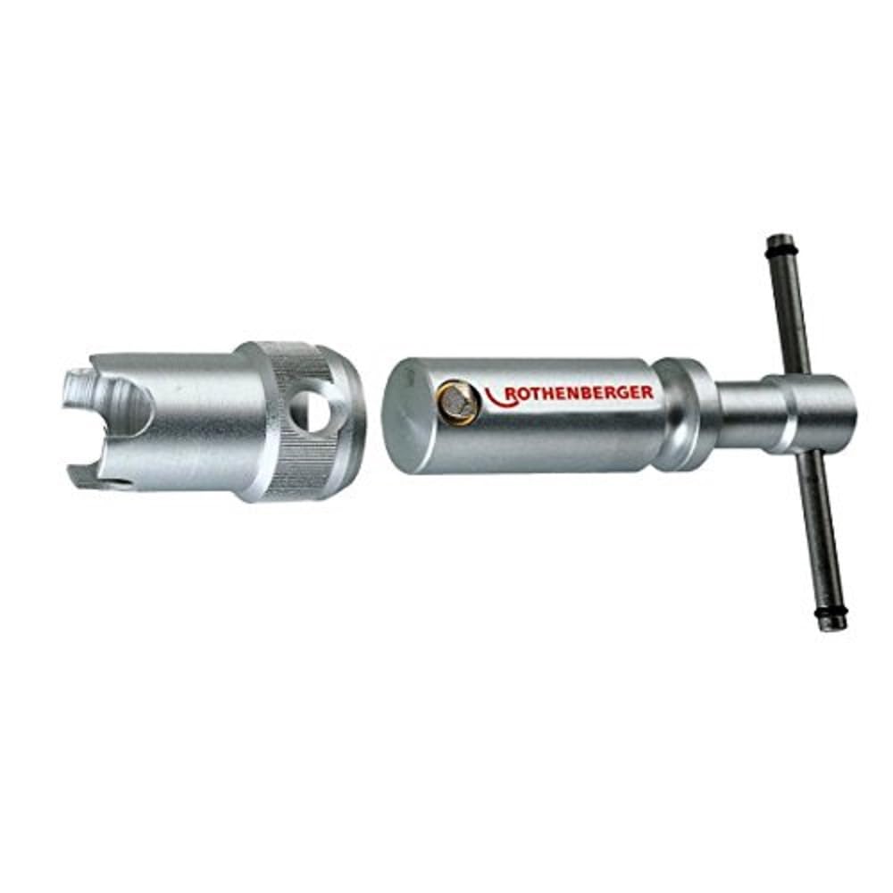 Rothenberger 70413 Adapter for RO-Quick with Cross Handle, Silver