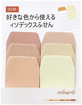 HBOS 60 PCS Index Divider Sticky Notes Paper Tabs, Assorted Size