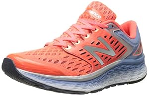 Image of New Balance Women's Fresh Foam 1080v6 Running Shoe, Pink/Grey, 9.5 B US