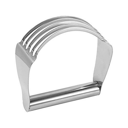 Fdit Dough Blender Pastry Biscuit Cutter Set Heavy Duty Durable with Ergonomic Rubber Grip Professional Baking Dough Tools