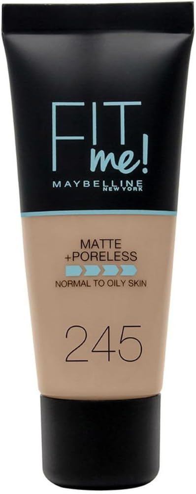 Maybelline Fit Me Matte Poreless Foundation 245 Classic Beige 30ml