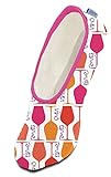 Womens Fun Ones Too Skinnies Lightweight Snoozies (Vino Time, Large)