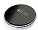 Attom Tech Wireless Charger Qi for iPhone X 8 Plus, Aluminum Qi Wireless Charging Pad Station Mat Base 7.5W for Samsung Galaxy S8,S7,S6,Edge,iPhone X, 8, 8 Plus,7, Nexus, HTC, Nokia, LG G6 (Black)