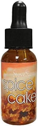Spice Cake StoveScent - Cinnamon Fragrance | 1 oz. Dropper Bottle | Long-Lasting Aroma for Stoves & Fireplaces | Made in USA | Ideal for Wood, Gas, Oil, Pellet Stoves | Use with Steamer or ScentStone