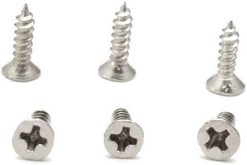 WUXUN-PHONE CASE Tornillo 100PCS mm2 * 6 mm 2 * 2 * 7mm 8mm pequeños