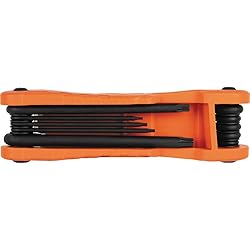 Klein Tools 70550T Pro Folding Hex Key Set, 10-Key