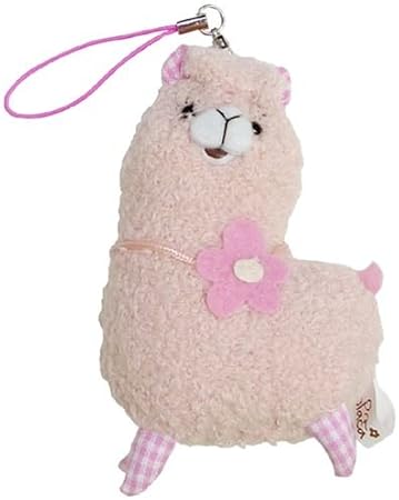 Amazon ゆるキャラ アロパカ アルパカの可愛いぬいぐるみストラップ2nd お花バージョン Bpベリーパコ おもちゃ おもちゃ