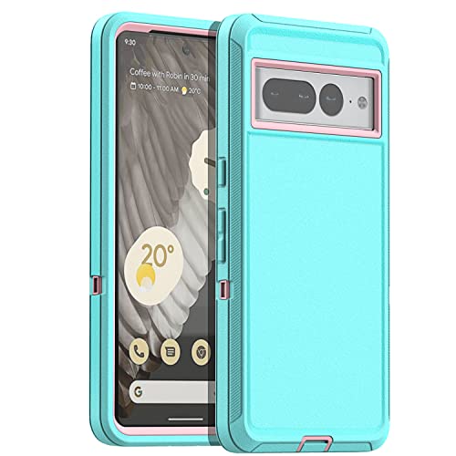 AICase for Google Pixel 7 Pro Case, Heavy Duty Drop Protection Full Body Rugged Shockproof/Dust Proof Military Protective Tough Durable Phone Cover for Google Pixel 7 Pro 6.7" 2022_3 Mint