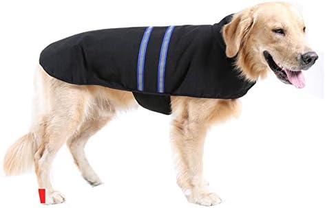Fashion Shop Nor'easter Fleece Dog Winter Coat (Blue, L)