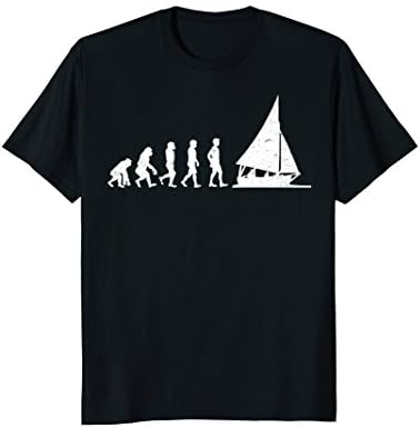 Mens The Official "SAILOR EVOLUTION" Funny Sailing T-shirt XL Black