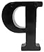 Personalized Letter P Metal Wall Wine Cork Holder - Monogram Wall Art