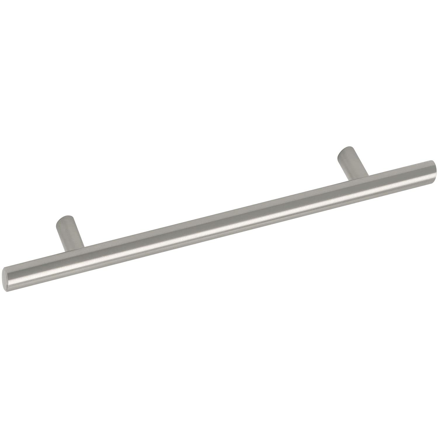 OBF Grimme Cristo 8514210224 Furniture Handle (Barell) Diameter 12 mm Hollow Width 304 mm Bar Handle Brushed Stainless Steel Silver Hole Spacing 224 mm
