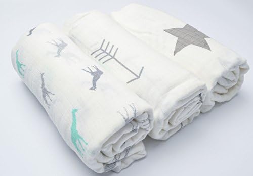 Organic Cotton Muslin Blanket (Premium Swaddle)